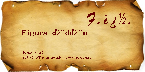Figura Ádám névjegykártya