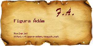 Figura Ádám névjegykártya